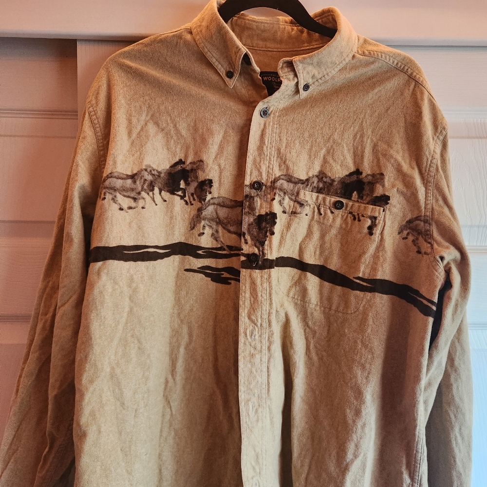 WOOLRICH Western button down shirt